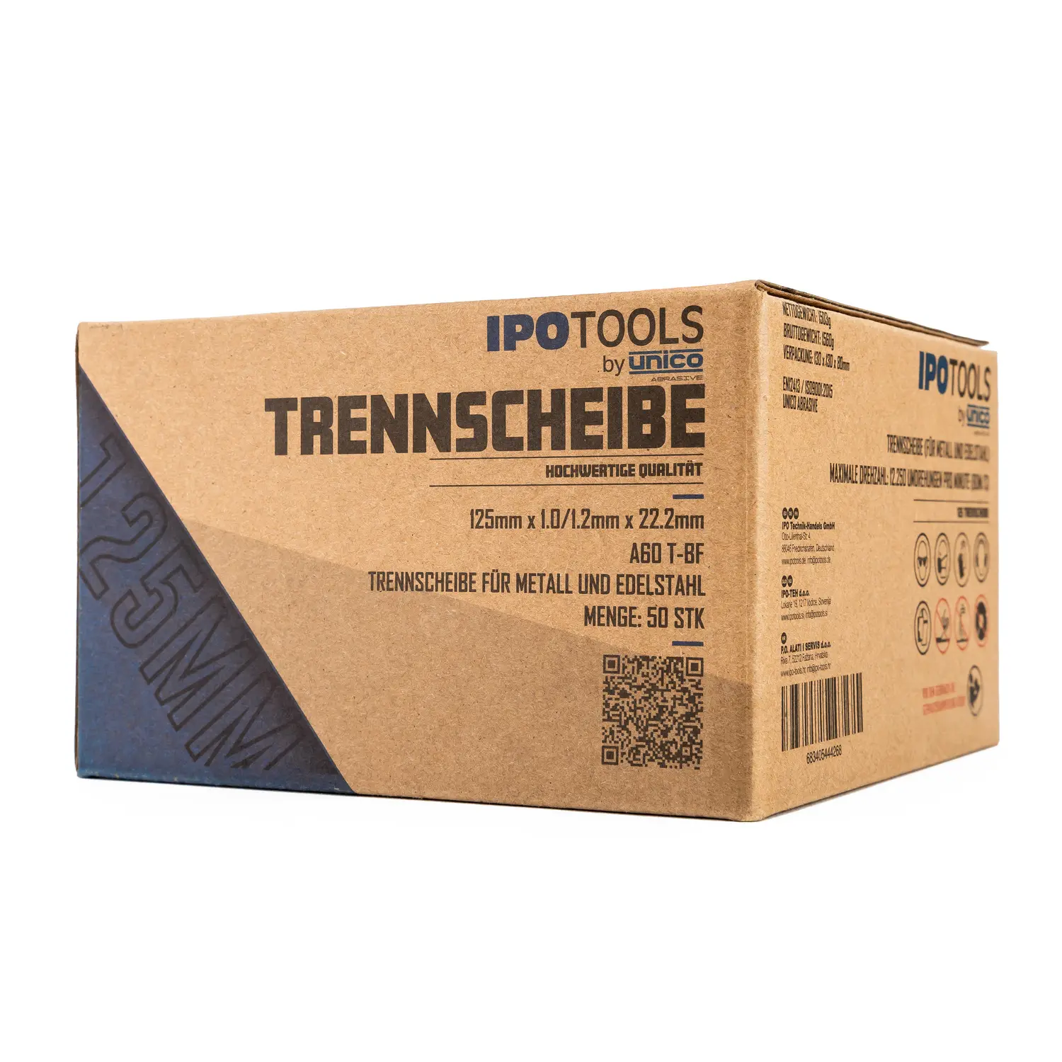50x IPOTOOLS Trennscheiben - Flexscheibe 125mm – Bild 3