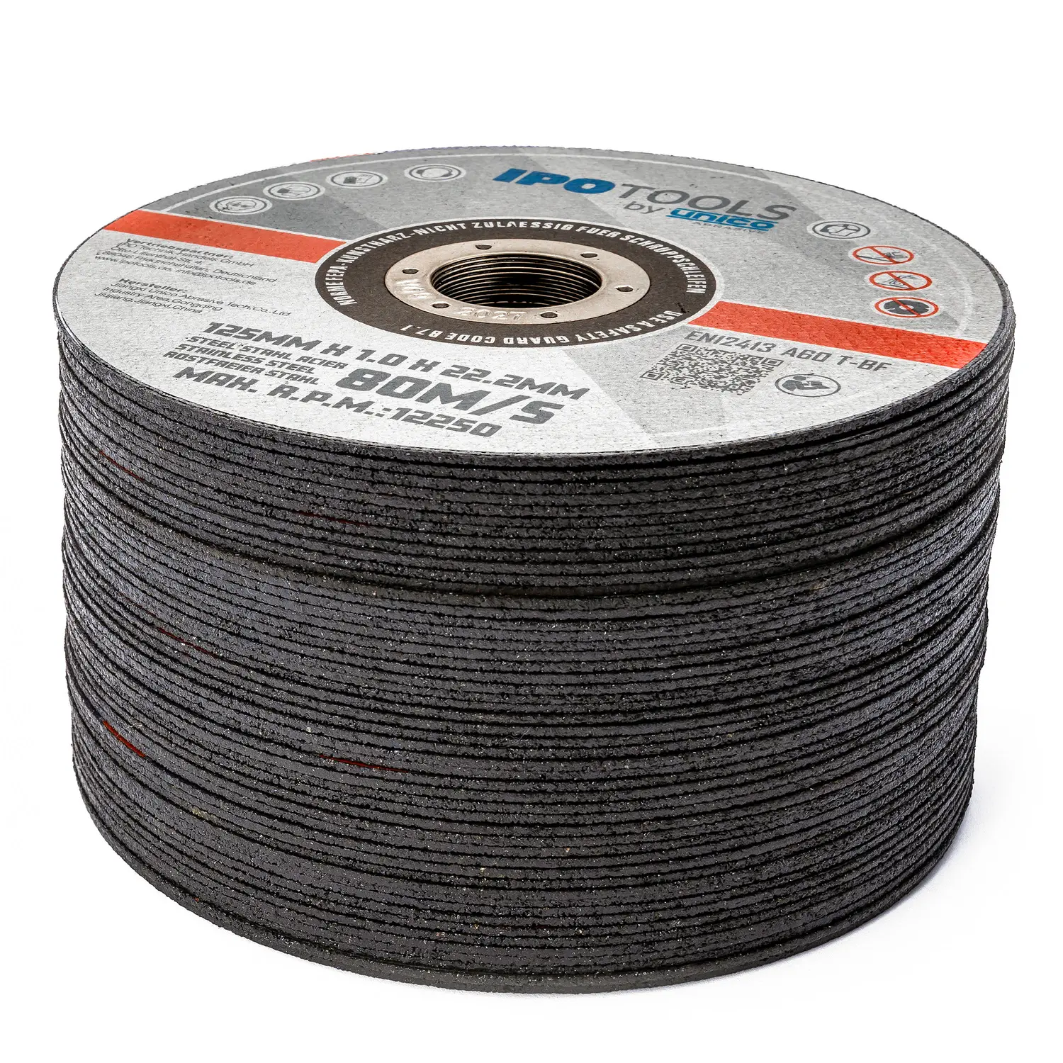 50x IPOTOOLS Trennscheiben - Flexscheibe 125mm – Bild 6