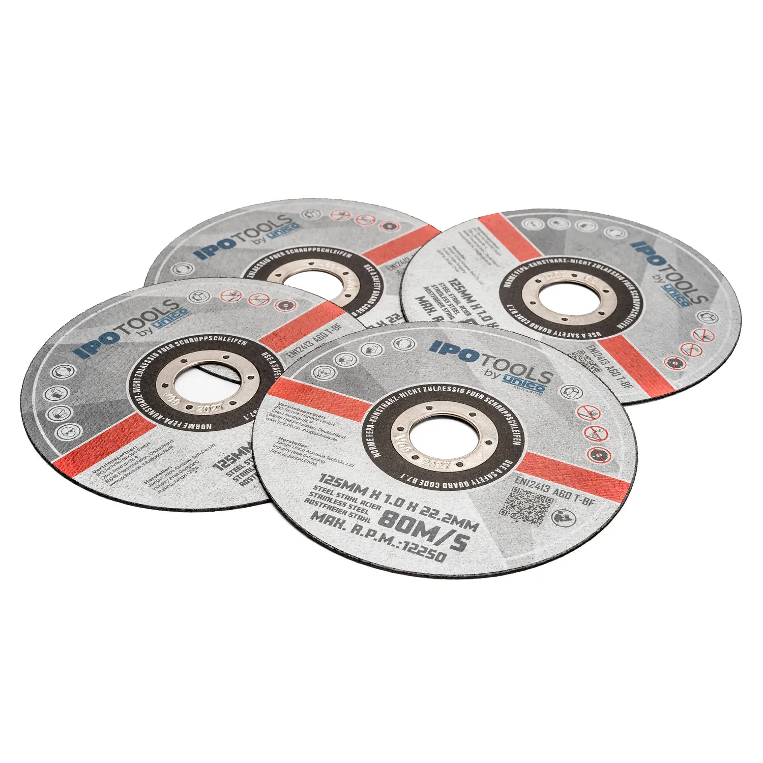 50x IPOTOOLS Trennscheiben - Flexscheibe 125mm – Bild 2