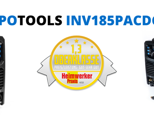Inverter Schweißgerät WIG INV185PACDC IGBT Digital von IPOTOOLS