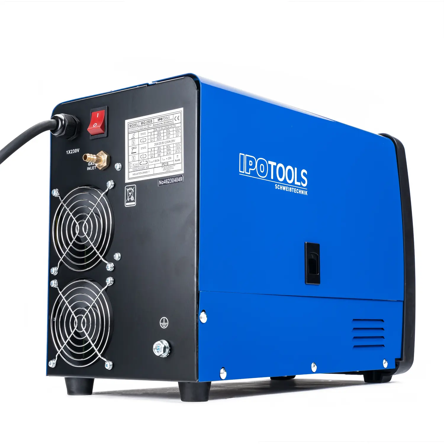 IPOTOOLS MIG 250S - Synergic Inverter Schweißgerät – Bild 3